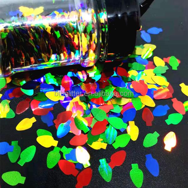 Supply Customized Colors Polyester Unicorn Horse Glitter Shape for Decoration Craft and Holo Enthusiasts Worldwide