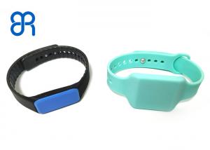 China Personnel management RFID Tag Wristband ,UHF RFID tag with Alien H3 Chip on sale