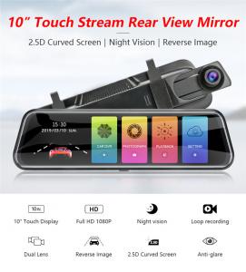 Quality ODM IPS Touchscreen Full HD Car DVR Camera Dual Lens Dash Cam 6X Digital Zoom for sale