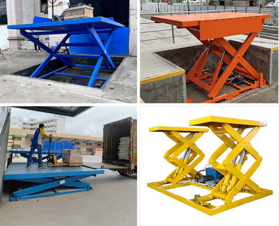 Unmovable Hydraulic Scissor Lift with Rollers – 1T-10T, stable, roller-eases loading/unloading, easy operation, durable steel, factory-perfect