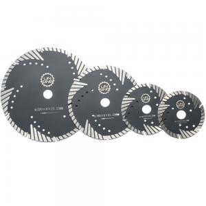 China Blade Diameter 105-230mm Teeth Protection Diamond Cutting Discs for Industrial Grade on sale