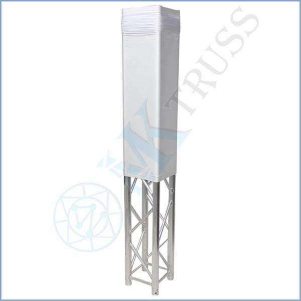 Truss Cover/ Sock 02 Fireproof Stretch Fabric for Black/White Fabric Truss Led Light