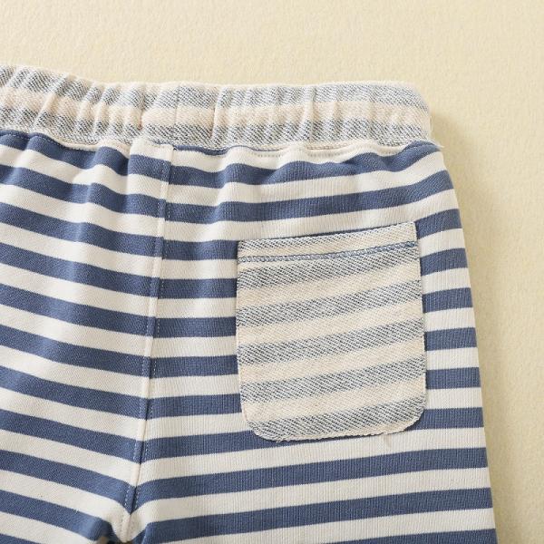 Basic cotton fabric plain clothing manufacturers custom half pants elastic waist shorts for baby boy