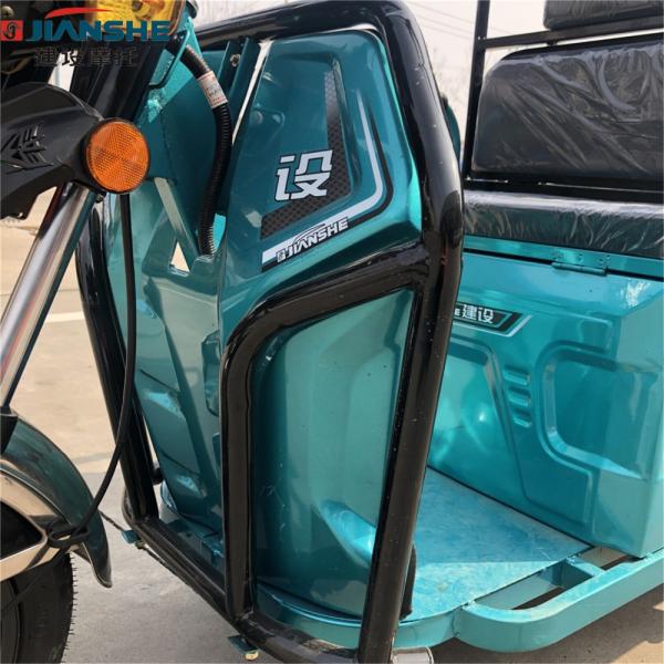 Jianshe moto bajaj battery cargo passenger Rickshaw electric tricycle