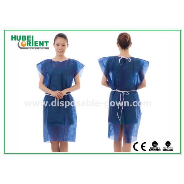 Anti Static PP Material Disposable Isolation Gowns Without Sleeves