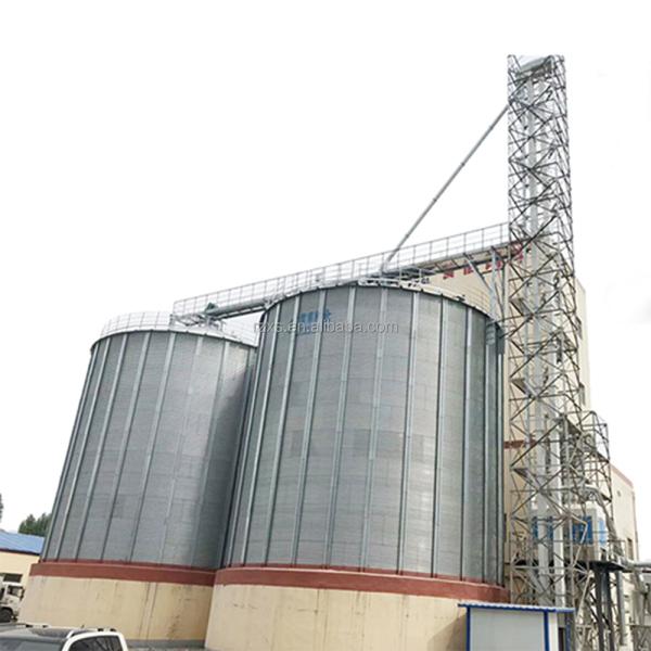5000ton Corn Grain Storage Silo with Temperature Level Moisture Monitoring System