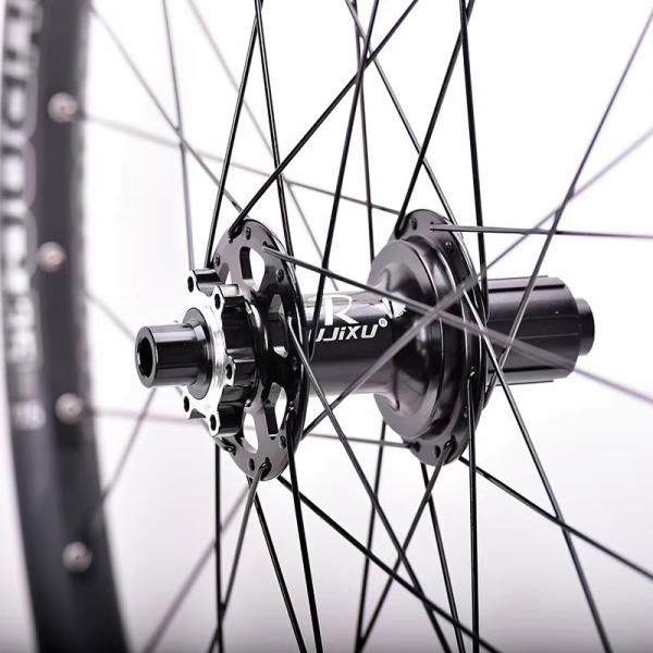 9 Claws 3 Teeth Road Bike Clincher Wheelset High Strength Hub Alignment For Disc Brake System