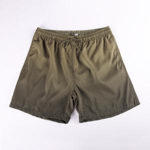 Quality Olive Camouflage Mens Elastic Waist Board Shorts for sale