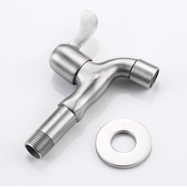 Bibcock Stainless Steel Water Tap 1 2 Washing Machine Ceramic