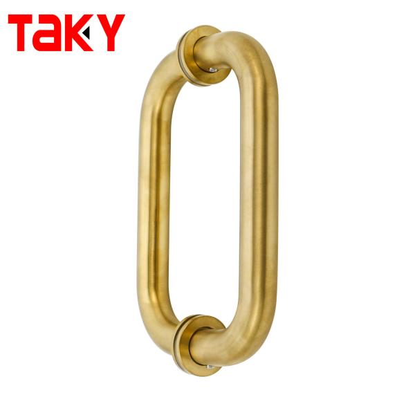 Hot Sales Glass Sliding Door Handle Stainless Steel 304 Shower Gold Door Handle