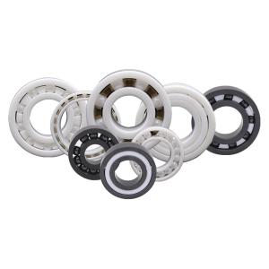Quality 6016 Insulation Ceramic Ball Bearings , Ceramic Hybrid Bearings Abrasion Resistance for sale