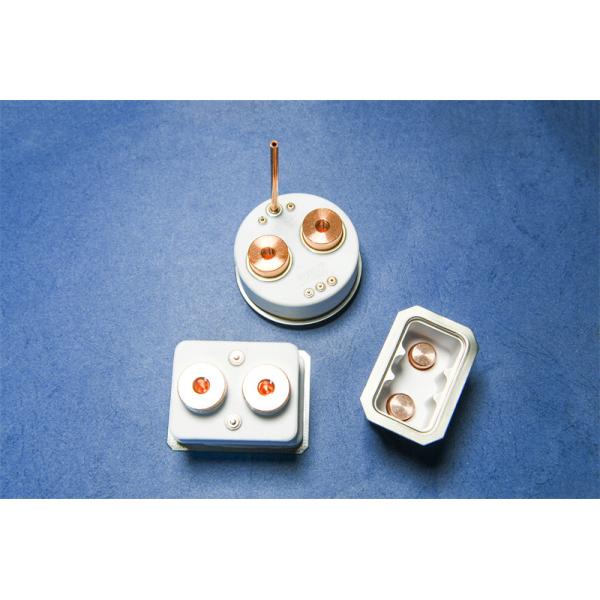 Relay Aluminium Oxide Ceramics Housing Brazing Ceramic To Metal Assembly 3.6g/Cm3