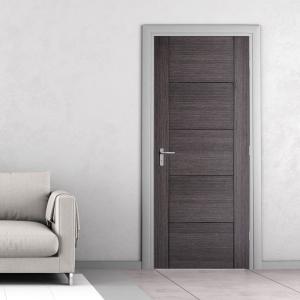 Quality 55mm Thick 90 Minute Fireproof Wood Doors Waterproof Crackproof for sale