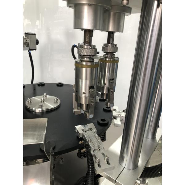 2 Head Automatic Lip Gloss Filling Machine Capping Bottle Size 20-130 Mm