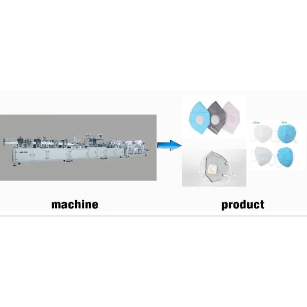 N95 Automatic Mask Forming Maker Making Machine With Breath Valve Making Machine