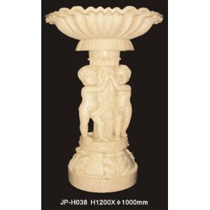 Quality Hand Carved Sandstone Flower Pots Customizable Lightweight for sale