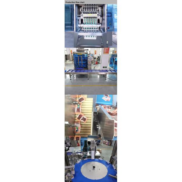 Automatic Multi Lane Sachet Packing Line Machine for Honey Ketchup Juice Stick Bag