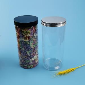 Quality 85mm Screw Cap 1200ML PET Plastic Screw Cap Jars for sale