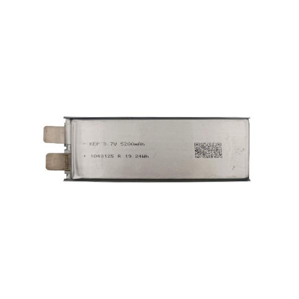 High Power 5200mAh 3.7V 19Wh Lithium Ion Polymer Battery