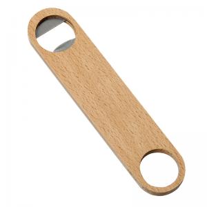 China Beech Wood Metal Bottle Opener Sublimation - Perfect For Gifting 4cm on sale