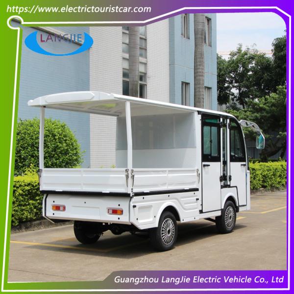 Resort Car 5 Seater Electric Freight Car 48V/5 KW ACmotor With Door For Park