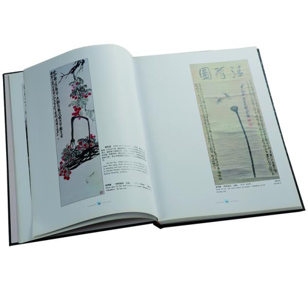 Custom Shapes Short Run Hardcover Book Printing Over Size Bill Book Printing Services