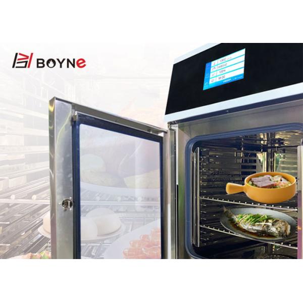 Commercial 4 Trays Combi Oven Electric 220v / 380v Touch Control have 4/8/10/20 trays can be select