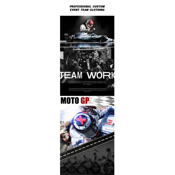 Custom Logo Tshirts Sustainable Team Racing Men Shirts for Sportswear Enthusiasts