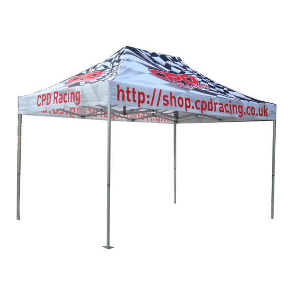 Printed Marquee Folding Gazebo Tent 4.5x6 Commercial Canopy Trade Show Tent Gazebo