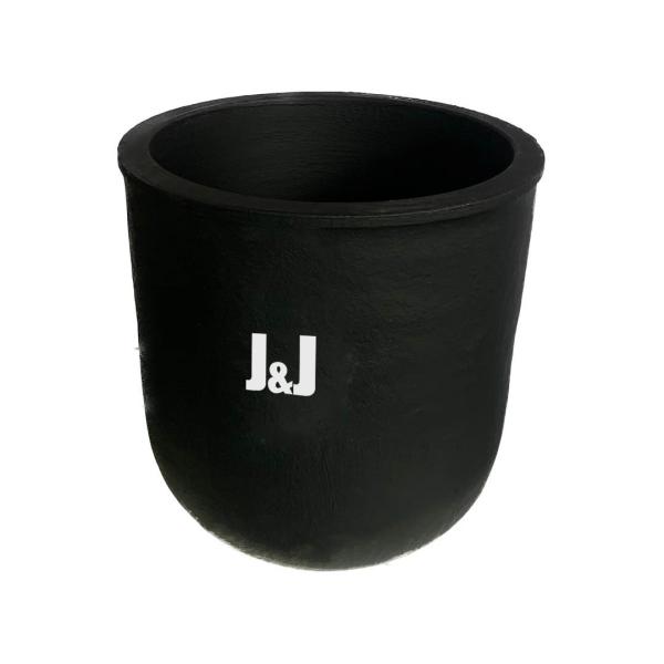 Circular Conventional Type Crucible Corrosion Resistance Round Crucible Melting Pot