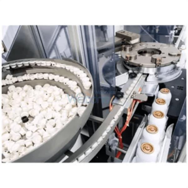 AC220V 50HZ 6.5KW Automated Filling Machine With Compressed Air Pressure 0.7-0.85mpa