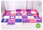 Portable Rails Design Childrens Puzzle Foam Mat OEM Accepted