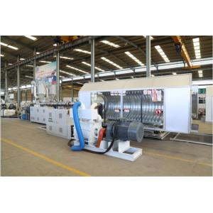 Quality Single / Double Wall Corrugated Pipe Machine Closed Loop PVC Pipe Extrusion Machine for sale
