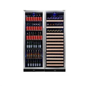 201 304 316 316L Stainless Steel Wine Cabinet Black Home Glass Cabinet