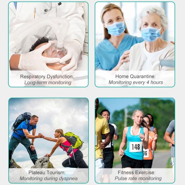 SPO2 PR Portable Fingertip Pulse Oximeter