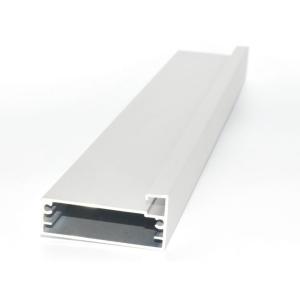Quality 6063 T5 Custom Silver Anodized Aluminium Kitchen Profile Furniture Profiles For Kitchen Cabinet/Door for sale
