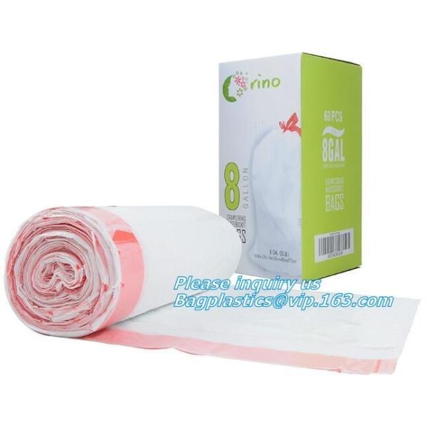 home used compostable customized printed biodegradable dog poop bags, PLA Dog Poop Waste Trash Bag, Premium Quality Comp