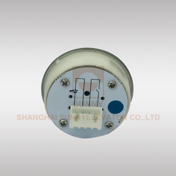 Elevator Push Button With Braille Round Square Shape / Ultra-Thin Design