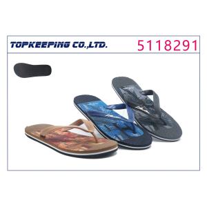 Quality Summer Men Rubber Slipper EVA Flip Flop Beach Slide Slipper for sale