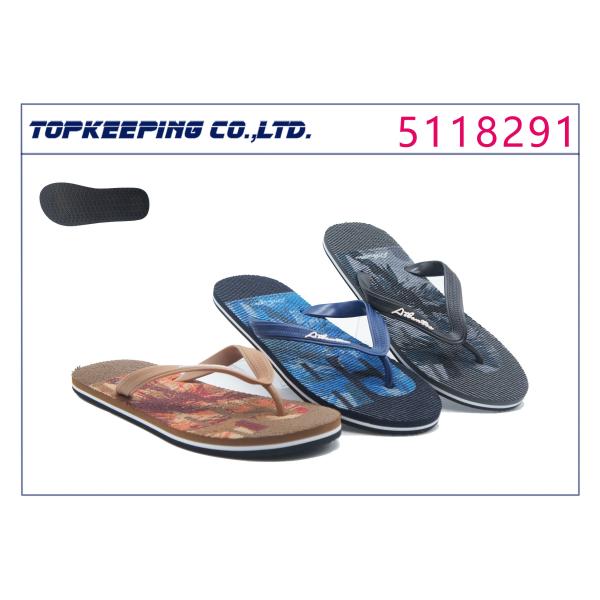 Summer Men Rubber Slipper EVA Flip Flop Beach Slide Slipper