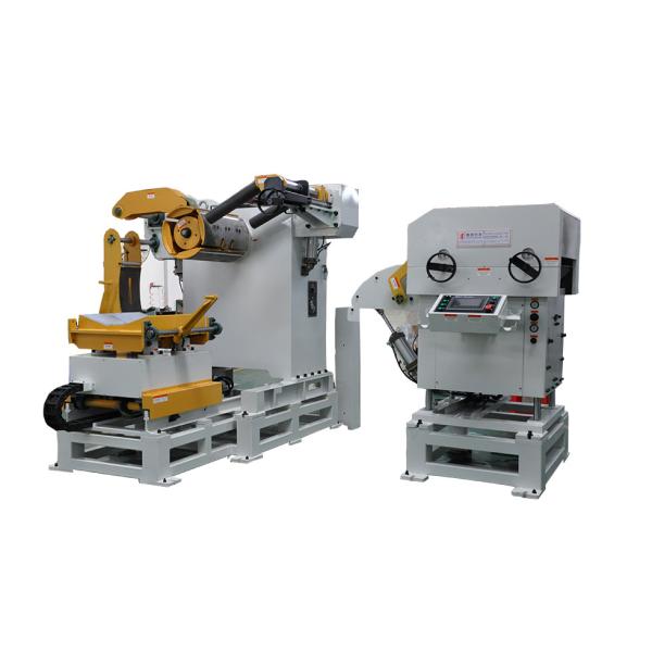 Buy Automatic Trolley Mandrel Expansion Metal Sheet Feeder Decoiler & Straightening Machine at wholesale prices