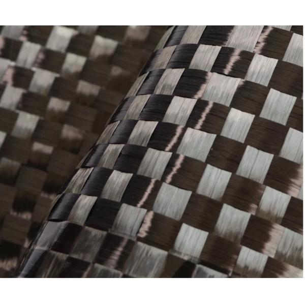 Abrasion Resistant Carbon Fiber Fabric Plain Weave Automobile Decoration
