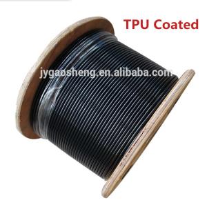 4mm-6mm 7x19 PVC Coated Steel Wire Gym Equipment Cable