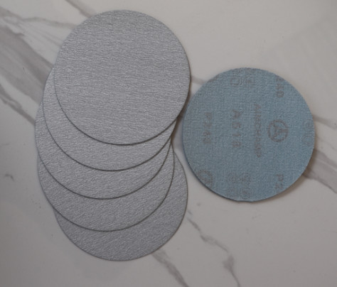 Orbital Sandpaper 5 Inches Fine Grit Orbit Sanding Discs Hook And Loop For Wood