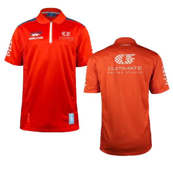 Customized Logo Square Collar Polyester Gaming Polo Esports Jersey Teamwear Polo Shirt