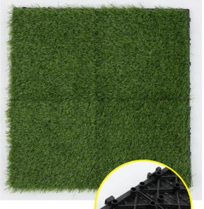 Quality Synthetic 30x30cm Garden Fake Artificial Grass Carpet For Balcony for sale