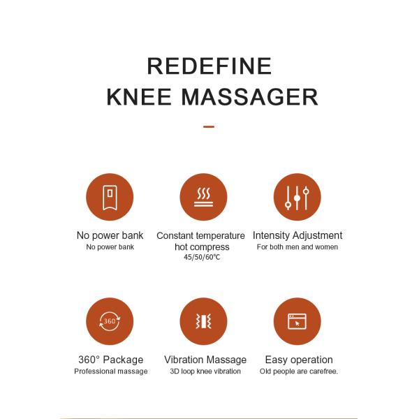 OEM Foot Calf And Thigh Massager Wireless Compression Air Pressure Leg And Knee Massager