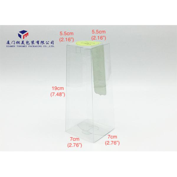 Unique Design PET Clear Plastic Box Packaging High Impact Resistant For Cosmetics
