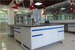 Custom Made Island Bench Lab Furnitures With Sink Unit For Chemical Lab