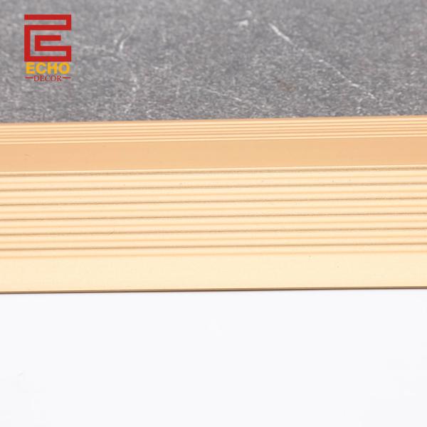 Self Adhesive Ramp Transition Strip Non Slip Aluminium Floor Cover Strip